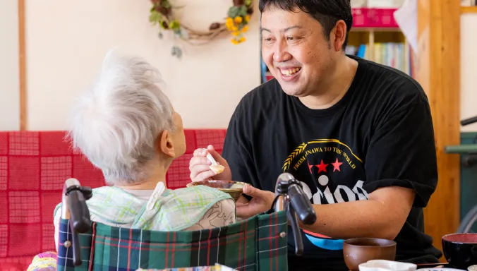 通い（デイサービス）の様子