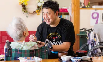 泊まり（ショートステイ）の様子