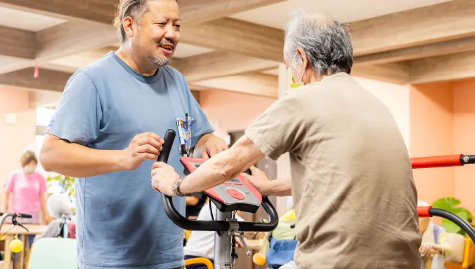 訪問（ホームヘルプ）の様子