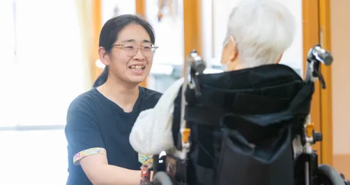 温かいおもてなし